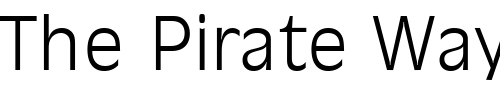 Font : Ravenna-Serial-Light-Regular Custom Text : The Pirate Way Test your own text here Click to download or to view this font on a tshirt that can be custom printed in Bali