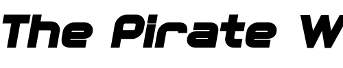 Font : ReactionHeavyItalic Custom Text : The Pirate Way Test your own text here Click to download or to view this font on a tshirt that can be custom printed in Bali