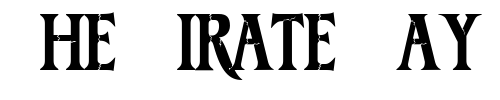 Font : Reanimator-DEMO Custom Text : The Pirate Way Test your own text here Click to download or to view this font on a tshirt that can be custom printed in Bali