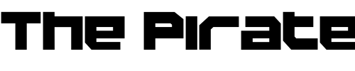 Font : Rebirth-Ultra Custom Text : The Pirate Way Test your own text here Click to download or to view this font on a tshirt that can be custom printed in Bali