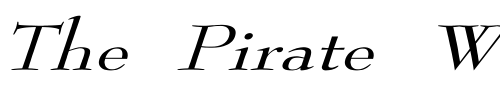 Font : ReedFont-Wd-Italic Custom Text : The Pirate Way Test your own text here Click to download or to view this font on a tshirt that can be custom printed in Bali