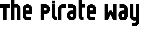 Font : Reflex---Black Custom Text : The Pirate Way Test your own text here Click to download or to view this font on a tshirt that can be custom printed in Bali