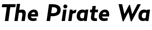 Font : Relay-BoldItalic Custom Text : The Pirate Way Test your own text here Click to download or to view this font on a tshirt that can be custom printed in Bali