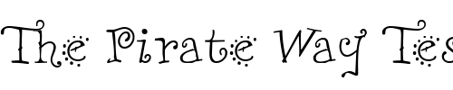 Font : Remedy Custom Text : The Pirate Way Test your own text here Click to download or to view this font on a tshirt that can be custom printed in Bali
