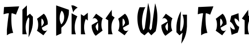 Font : RemusCondensed Custom Text : The Pirate Way Test your own text here Click to download or to view this font on a tshirt that can be custom printed in Bali