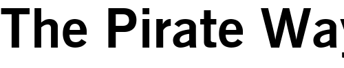 Font : Reporter-Bold Custom Text : The Pirate Way Test your own text here Click to download or to view this font on a tshirt that can be custom printed in Bali