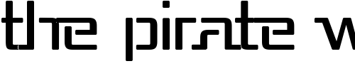 Font : Republika Custom Text : The Pirate Way Test your own text here Click to download or to view this font on a tshirt that can be custom printed in Bali