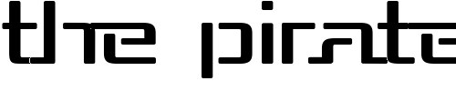 Font : Republika-Exp Custom Text : The Pirate Way Test your own text here Click to download or to view this font on a tshirt that can be custom printed in Bali