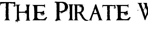 Font : Requiem Custom Text : The Pirate Way Test your own text here Click to download or to view this font on a tshirt that can be custom printed in Bali