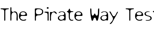 Font : ResbalosoSlippingA Custom Text : The Pirate Way Test your own text here Click to download or to view this font on a tshirt that can be custom printed in Bali