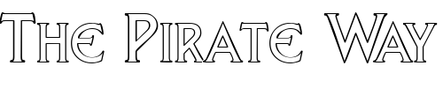 Font : ResusaSCapsSSK Custom Text : The Pirate Way Test your own text here Click to download or to view this font on a tshirt that can be custom printed in Bali