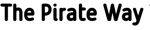 Font : Revalo-ModernBlack Custom Text : The Pirate Way Test your own text here Click to download or to view this font on a tshirt that can be custom printed in Bali