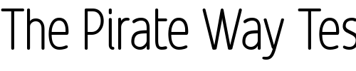 Font : Revalo-ModernLight Custom Text : The Pirate Way Test your own text here Click to download or to view this font on a tshirt that can be custom printed in Bali