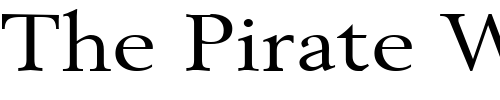 Font : Revive-8-Wide-Normal Custom Text : The Pirate Way Test your own text here Click to download or to view this font on a tshirt that can be custom printed in Bali