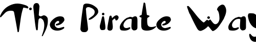 Font : Rhino Custom Text : The Pirate Way Test your own text here Click to download or to view this font on a tshirt that can be custom printed in Bali