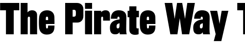 Font : Rhode-SemiboldCondensed Custom Text : The Pirate Way Test your own text here Click to download or to view this font on a tshirt that can be custom printed in Bali