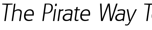 Font : RichardBecker-ExtraLight-Italic Custom Text : The Pirate Way Test your own text here Click to download or to view this font on a tshirt that can be custom printed in Bali