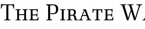 Font : Richler-SmallCaps Custom Text : The Pirate Way Test your own text here Click to download or to view this font on a tshirt that can be custom printed in Bali