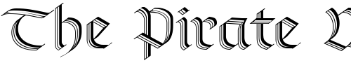 Font : RichmondZierschrift-LT-Dfr Custom Text : The Pirate Way Test your own text here Click to download or to view this font on a tshirt that can be custom printed in Bali