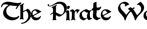 Font : RobinHood98-Regular Custom Text : The Pirate Way Test your own text here Click to download or to view this font on a tshirt that can be custom printed in Bali