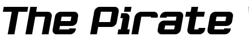 Font : RobustikBold-Oblique Custom Text : The Pirate Way Test your own text here Click to download or to view this font on a tshirt that can be custom printed in Bali