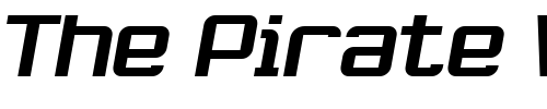 Font : RobustikRegular-Oblique Custom Text : The Pirate Way Test your own text here Click to download or to view this font on a tshirt that can be custom printed in Bali