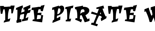 Font : RockArt Custom Text : The Pirate Way Test your own text here Click to download or to view this font on a tshirt that can be custom printed in Bali