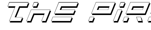 Font : Rocket-Type-Shadow-Italic Custom Text : The Pirate Way Test your own text here Click to download or to view this font on a tshirt that can be custom printed in Bali