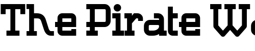 Font : Rocketman-XV7-Bold Custom Text : The Pirate Way Test your own text here Click to download or to view this font on a tshirt that can be custom printed in Bali