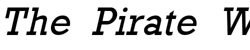 Font : Rockney-Italic Custom Text : The Pirate Way Test your own text here Click to download or to view this font on a tshirt that can be custom printed in Bali