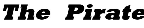 Font : RockneyExtrabold-Italic Custom Text : The Pirate Way Test your own text here Click to download or to view this font on a tshirt that can be custom printed in Bali