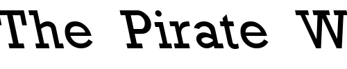 Font : RockneyLefty-Regular Custom Text : The Pirate Way Test your own text here Click to download or to view this font on a tshirt that can be custom printed in Bali