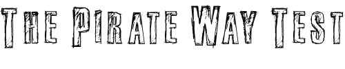 Font : fail Custom Text : The Pirate Way Test your own text here Click to download or to view this font on a tshirt that can be custom printed in Bali