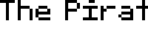 Font : fixed_v01 Custom Text : The Pirate Way Test your own text here Click to download or to view this font on a tshirt that can be custom printed in Bali