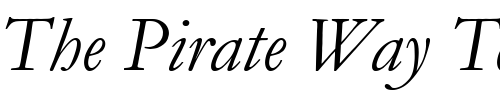 Font : font254 Custom Text : The Pirate Way Test your own text here Click to download or to view this font on a tshirt that can be custom printed in Bali