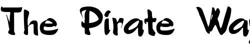 Font : font414 Custom Text : The Pirate Way Test your own text here Click to download or to view this font on a tshirt that can be custom printed in Bali