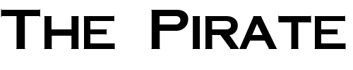 Font : ft20 Custom Text : The Pirate Way Test your own text here Click to download or to view this font on a tshirt that can be custom printed in Bali