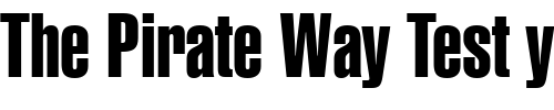 Font : ft47 Custom Text : The Pirate Way Test your own text here Click to download or to view this font on a tshirt that can be custom printed in Bali