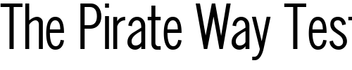Font : ft68-Normal Custom Text : The Pirate Way Test your own text here Click to download or to view this font on a tshirt that can be custom printed in Bali