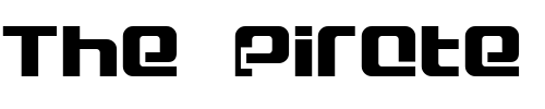 Font : ft84-Semi-expanded-SemiBold Custom Text : The Pirate Way Test your own text here Click to download or to view this font on a tshirt that can be custom printed in Bali