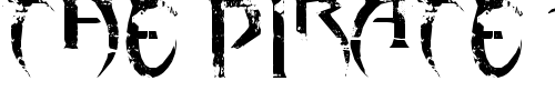Font : haAJJA Custom Text : The Pirate Way Test your own text here Click to download or to view this font on a tshirt that can be custom printed in Bali