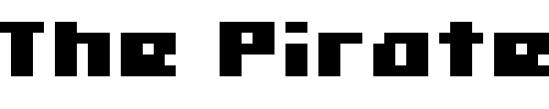 Font : hooge-05_65 Custom Text : The Pirate Way Test your own text here Click to download or to view this font on a tshirt that can be custom printed in Bali