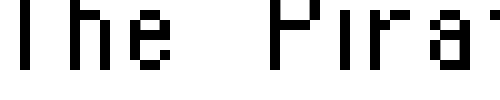 Font : kharon4a_mini Custom Text : The Pirate Way Test your own text here Click to download or to view this font on a tshirt that can be custom printed in Bali