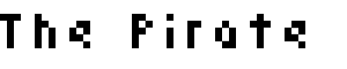Font : kroeger-05_58 Custom Text : The Pirate Way Test your own text here Click to download or to view this font on a tshirt that can be custom printed in Bali