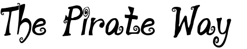 Font : moonpie-a-la-monde Custom Text : The Pirate Way Test your own text here Click to download or to view this font on a tshirt that can be custom printed in Bali