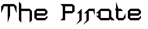 Font : mortis Custom Text : The Pirate Way Test your own text here Click to download or to view this font on a tshirt that can be custom printed in Bali