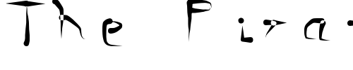 Font : pf_0003 Custom Text : The Pirate Way Test your own text here Click to download or to view this font on a tshirt that can be custom printed in Bali