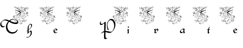 Font : pf_1dragon Custom Text : The Pirate Way Test your own text here Click to download or to view this font on a tshirt that can be custom printed in Bali