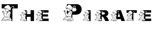 Font : pf_boyo-3 Custom Text : The Pirate Way Test your own text here Click to download or to view this font on a tshirt that can be custom printed in Bali