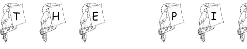 Font : pf_cockatoo Custom Text : The Pirate Way Test your own text here Click to download or to view this font on a tshirt that can be custom printed in Bali